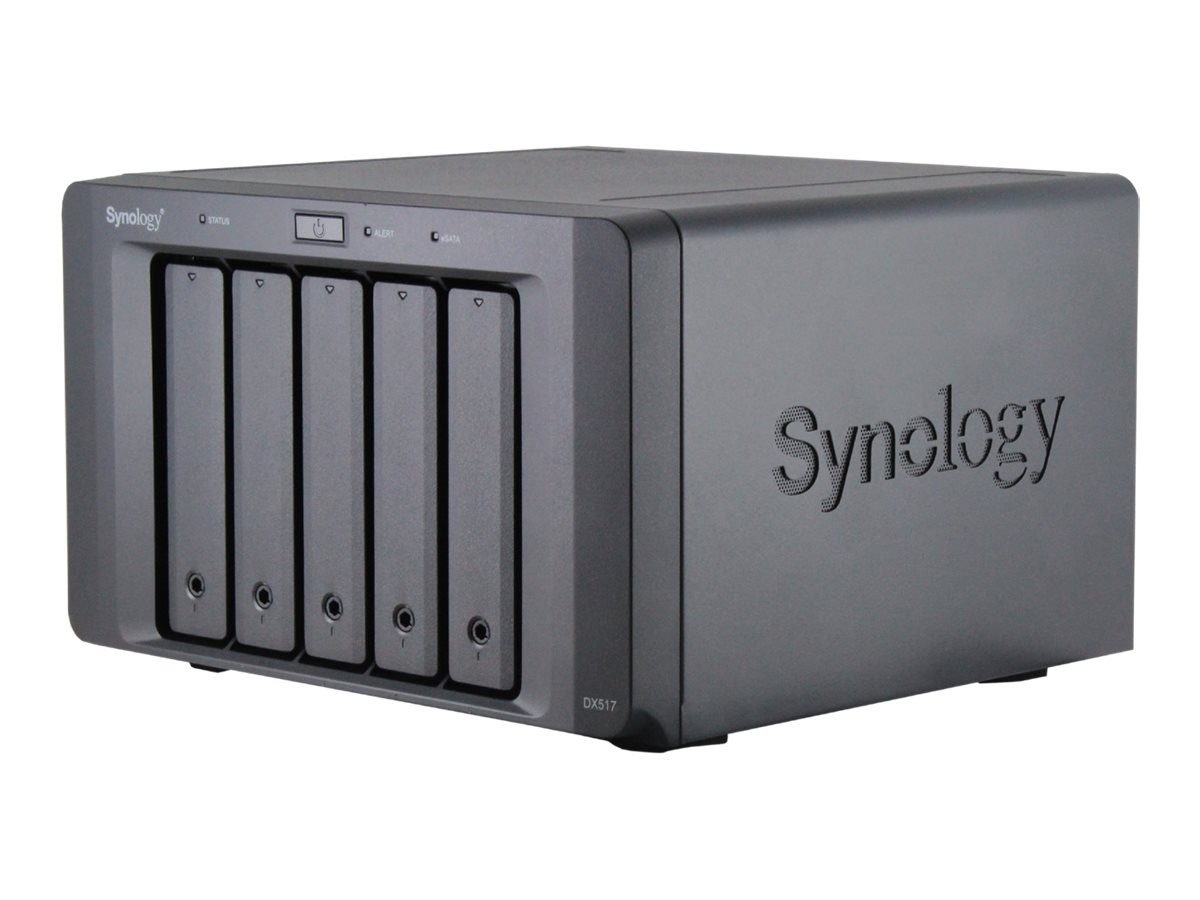 Synology DX517 SpeicherCase 5 Schächte Storage Server NAS SATA RAID: