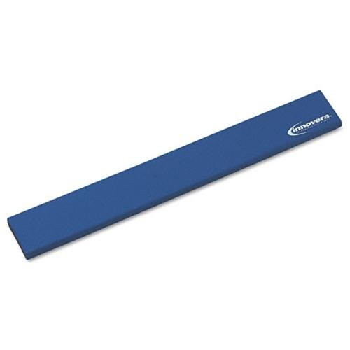 Innovera 52457 Keyboard Wrist Rest Blue 19.3" x 2.5" Natural Rubber