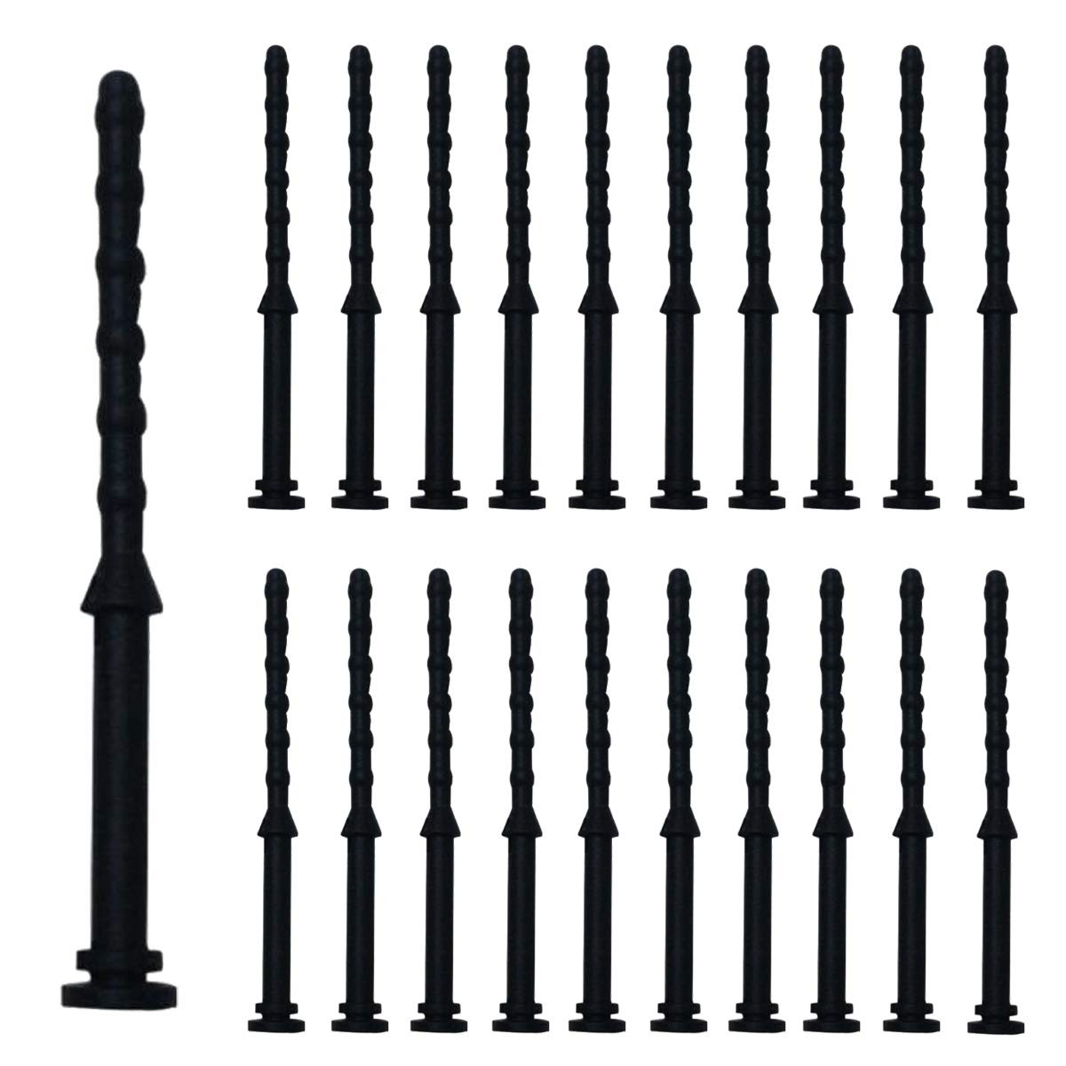 20PCS PC Case Fans Computer Cooling Fan Mount Screws, CPU Fan Mounting Pin Rivet