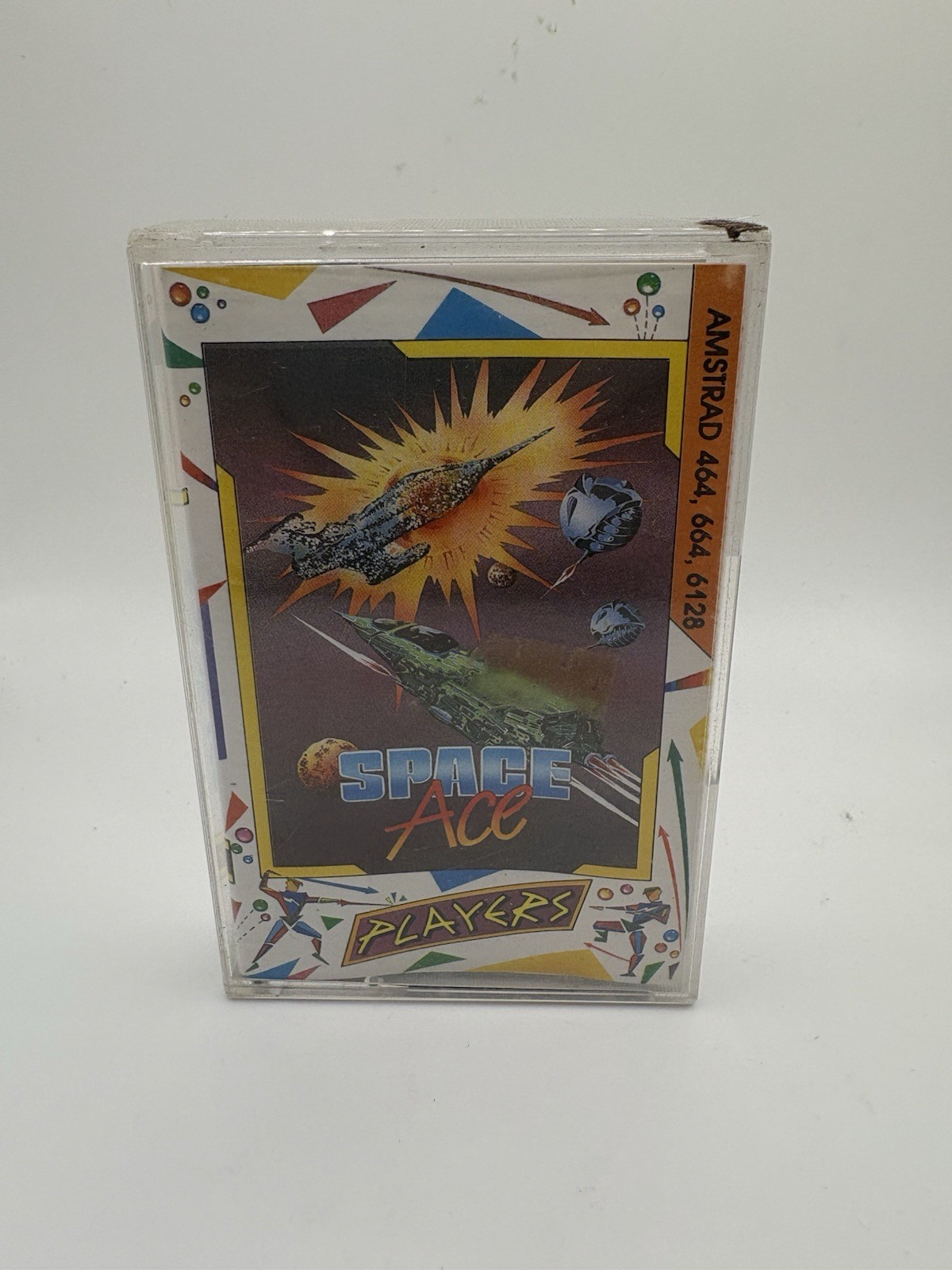 SPACE ACE Vintage AMSTRAD CPC464 RARE Cassette Tape Retro Game