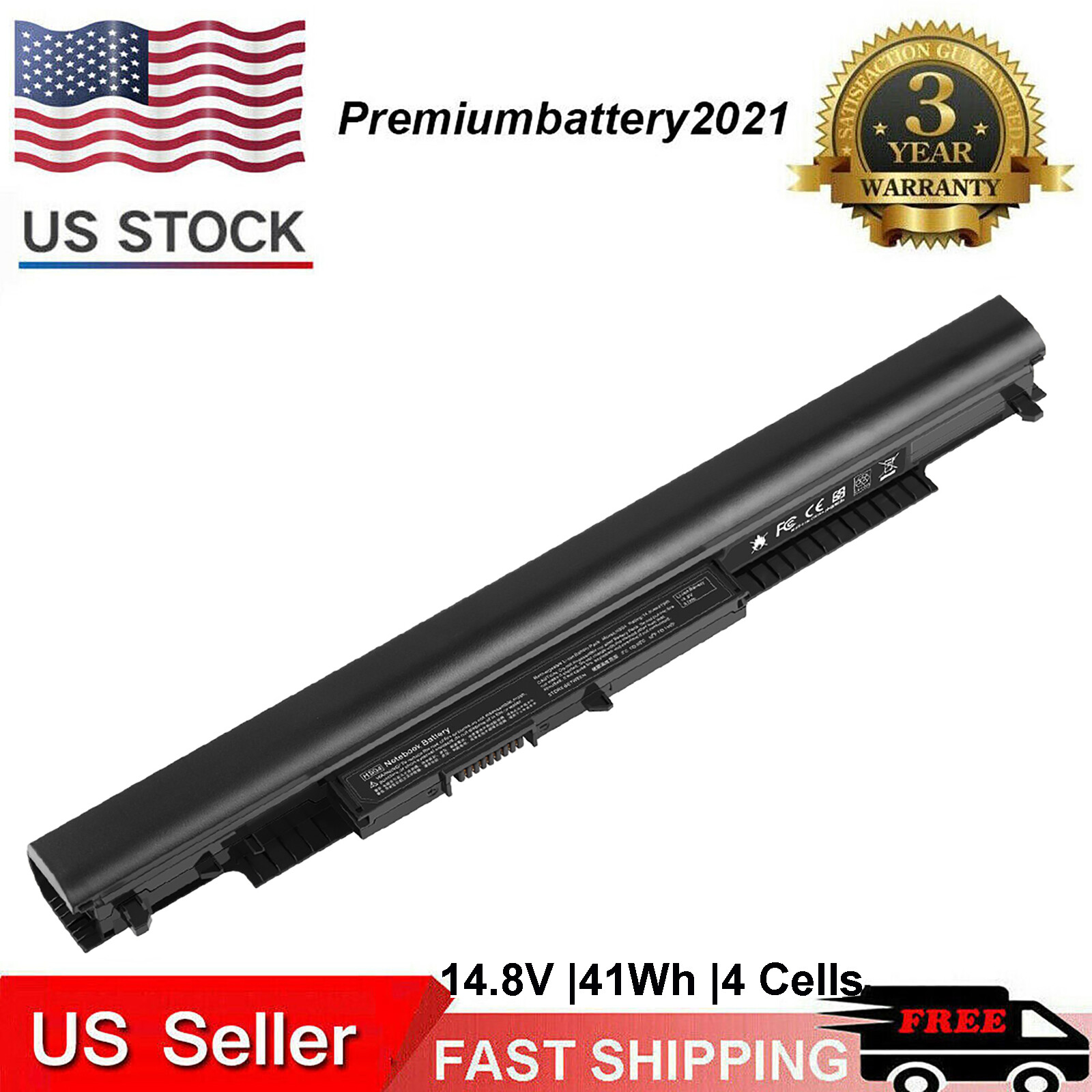 Battery For HP Notebook 14-an013nr 15-ay013nr 15-ba009dx 15-ay191ms 15-ac130ds
