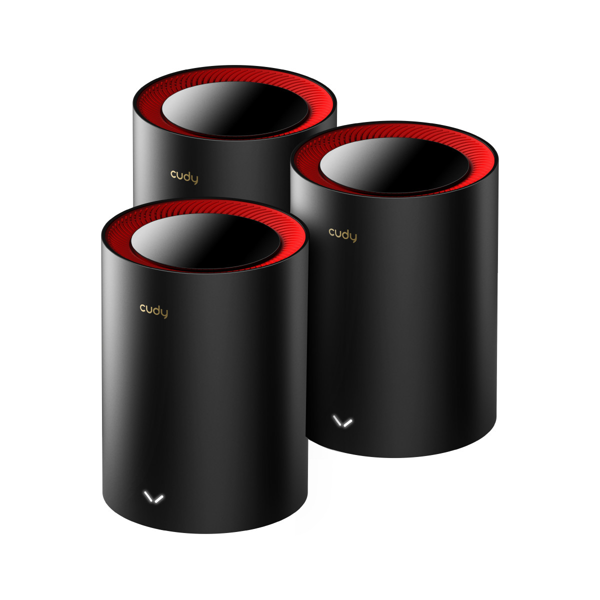 Cudy M3000(3-Pack) AX3000 2.5G Mesh Wi-Fi 6 System - 3-Pack Retail