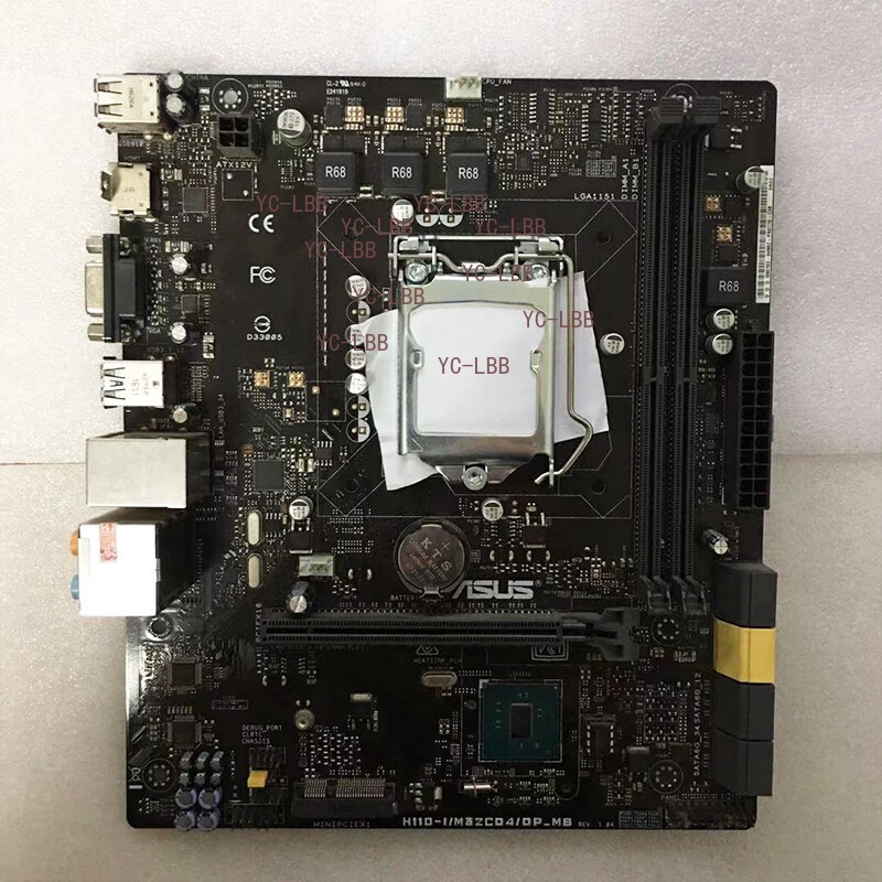 For ASUS H110-I/M32CD4/DP_MB REV 1.04 LGA1151 DDR4 M-ATX Motherboard Tested OK