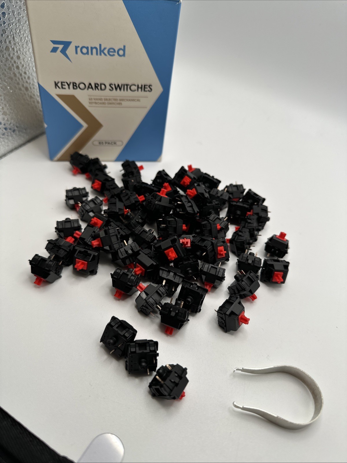 Ranked Keyboard Switches - 65 Mechanical Keyboard Switches Keys Sealed Box