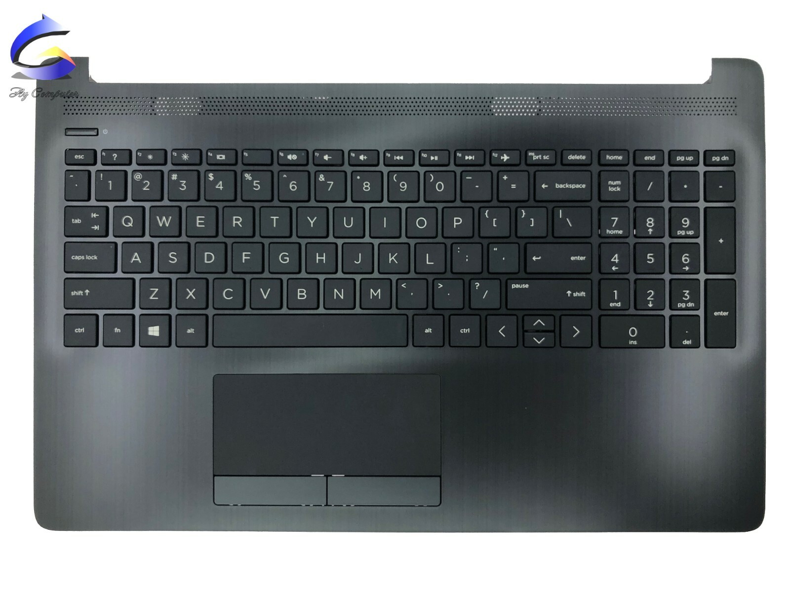 New For HP 15-DA 15-DR 15-DA0012DX 15-DA0053WM Palmrest Case Keyboard L20386-001