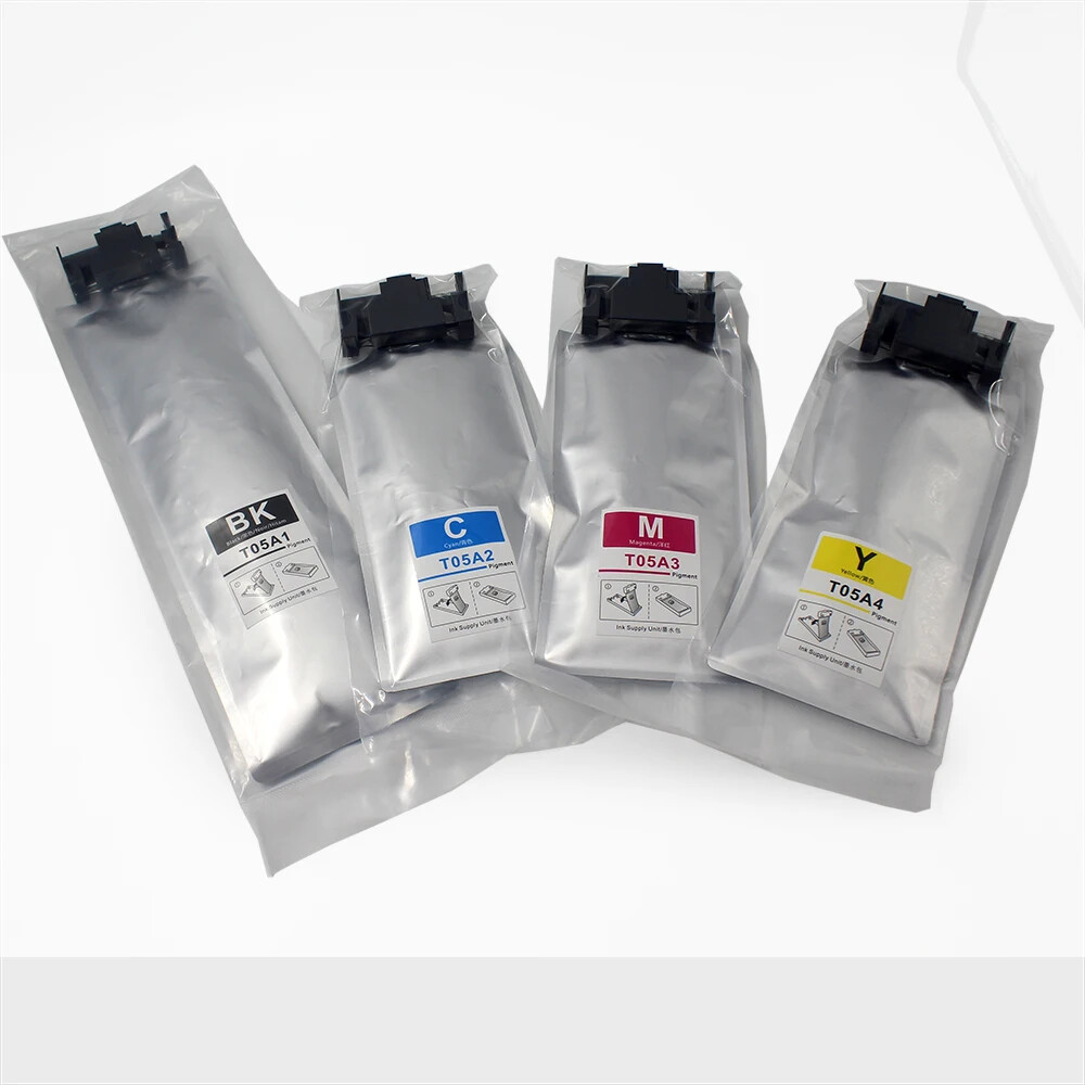 Compatible T05A1-T05A4 Ink Bag With Pigment Ink For Eps WF-C879R C878R Printer