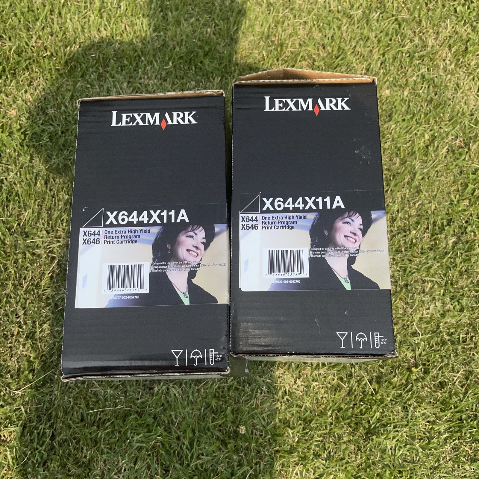 2  Lexmark X644H11A Extra High-Yield Toner Cartridge SAME X644X11A ,X644,X646 