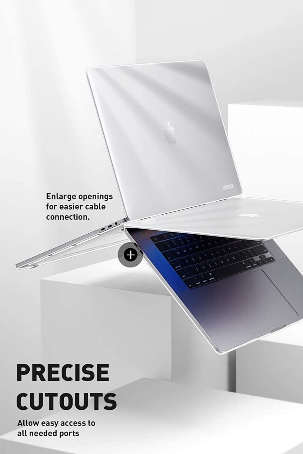 i-Blason for Apple MacBook Pro 16" A2141 Laptop Case Slim Clear Shockproof Cover
