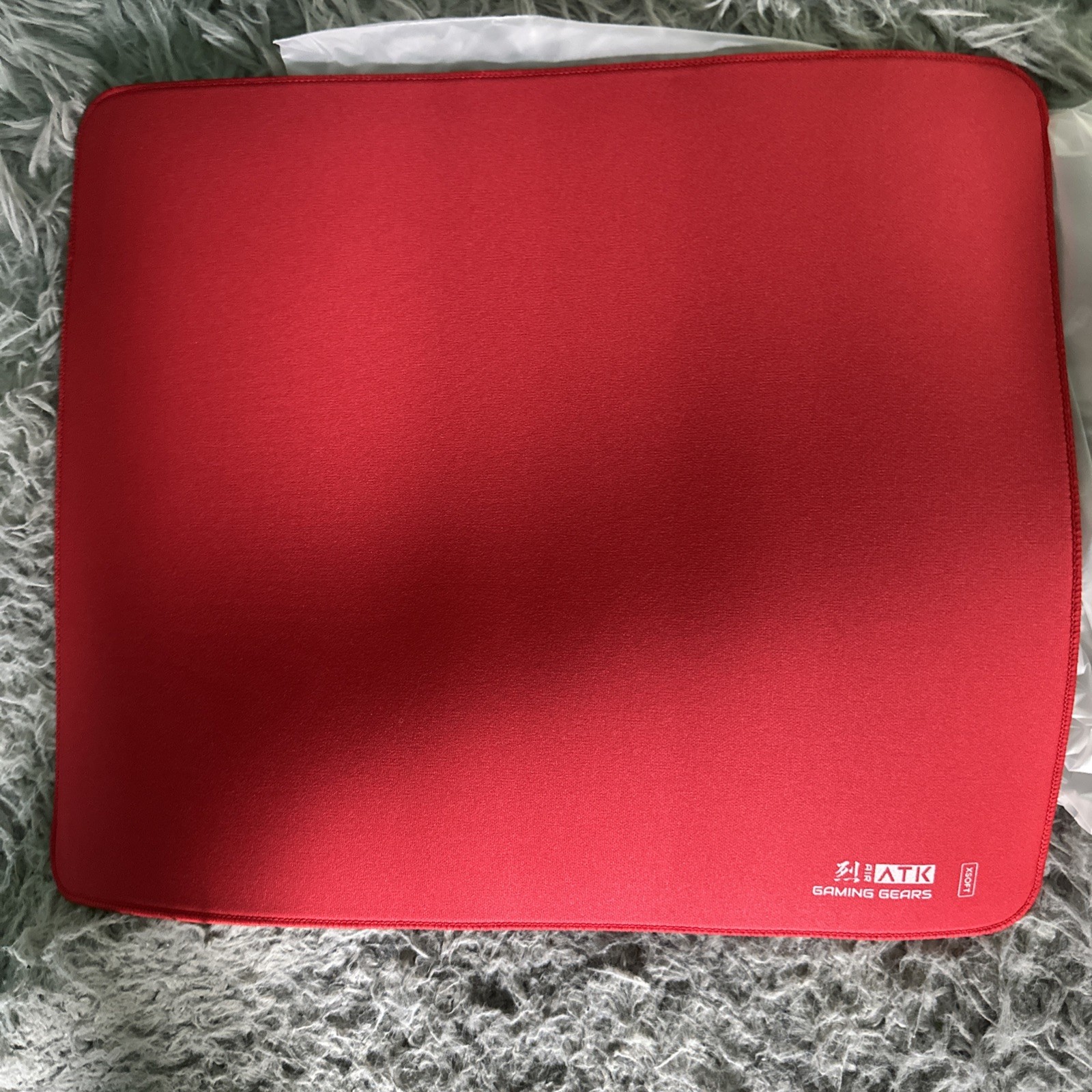 XSOFT GAMING GEARS GG5 ATK Gaming Mouse Pad Desk Mat, red Plain Design 360x300x5