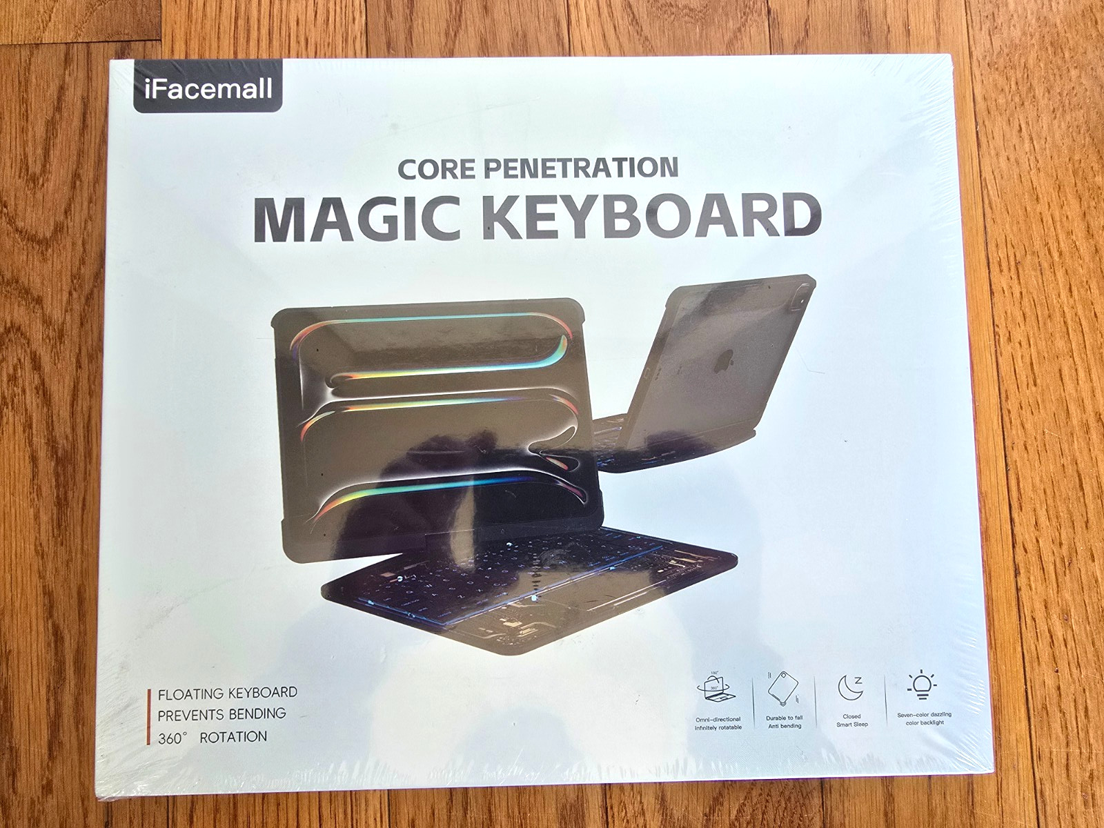 iFacemall Core Penetration MAGIC KEYBOARD CASE iPad Air 13 M2 Nebula NEW SEALED