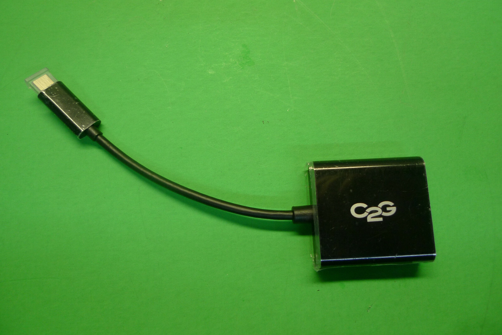 New C2G USB Type C to DVI Adapter Cable Black 80524 29483