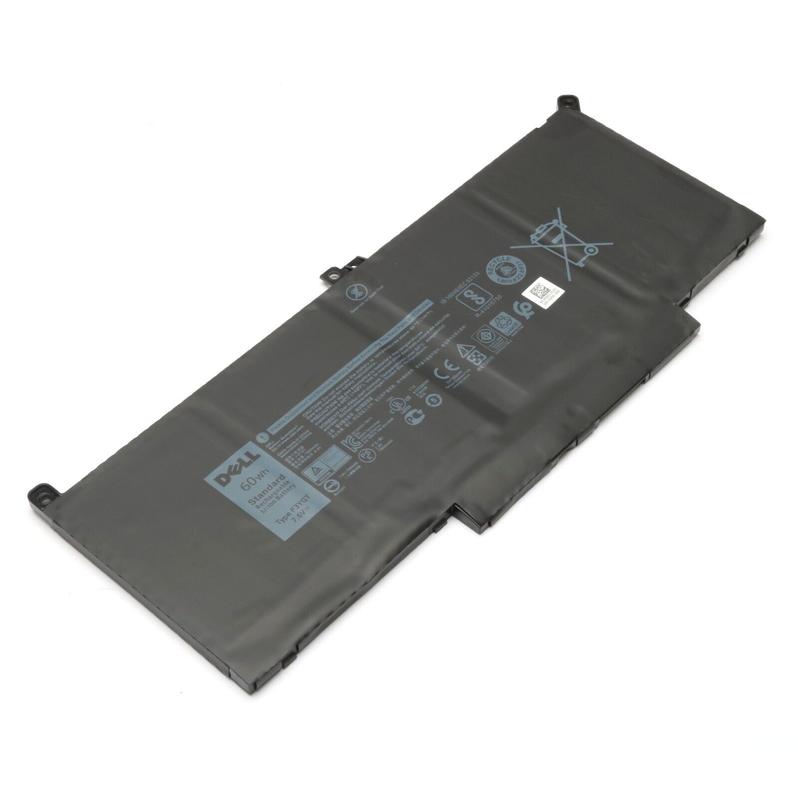 Genuine 60WH F3YGT Battery For Dell Latitude 12 7280 7000 7280 7290 KG7VF DM3WC