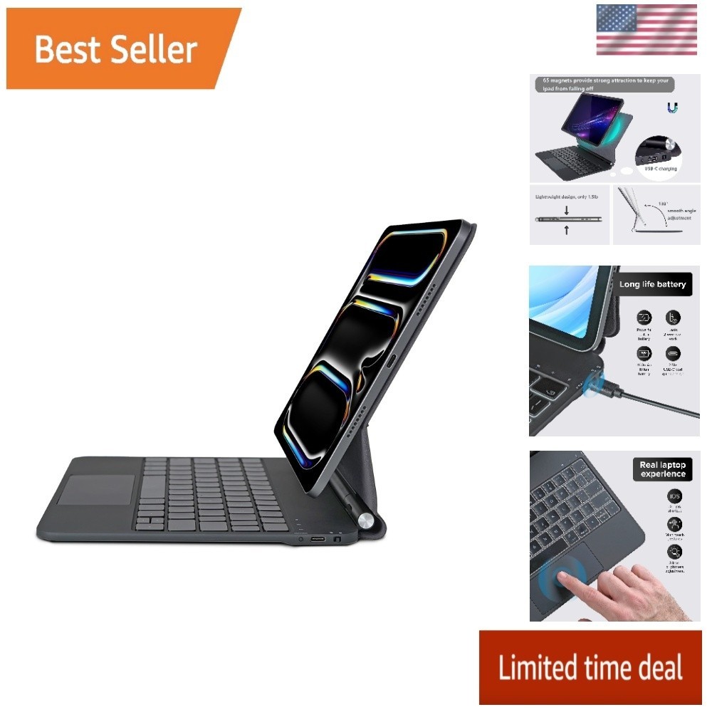 Magic Keyboard for iPad Pro 13 Inch (M5/M4, iPad Pro 13 m4 2024 black