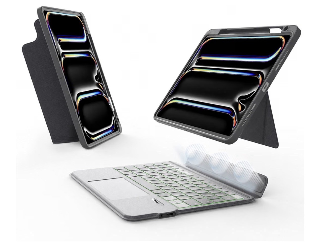 EIP iPad Magnetic Keyboard2 Black iPad 13in M5 2025 M4 2024