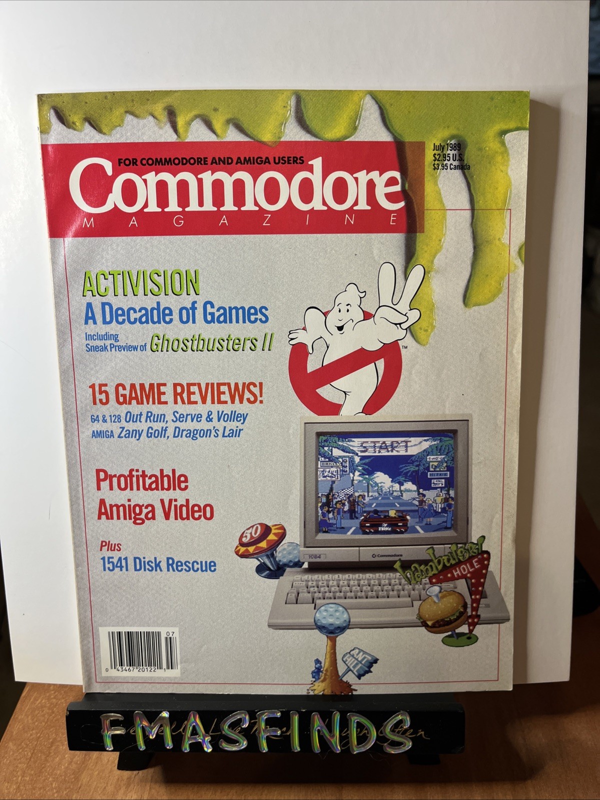 X7 1989 COMMODORE & AMIGA COMPUTER Magazine July