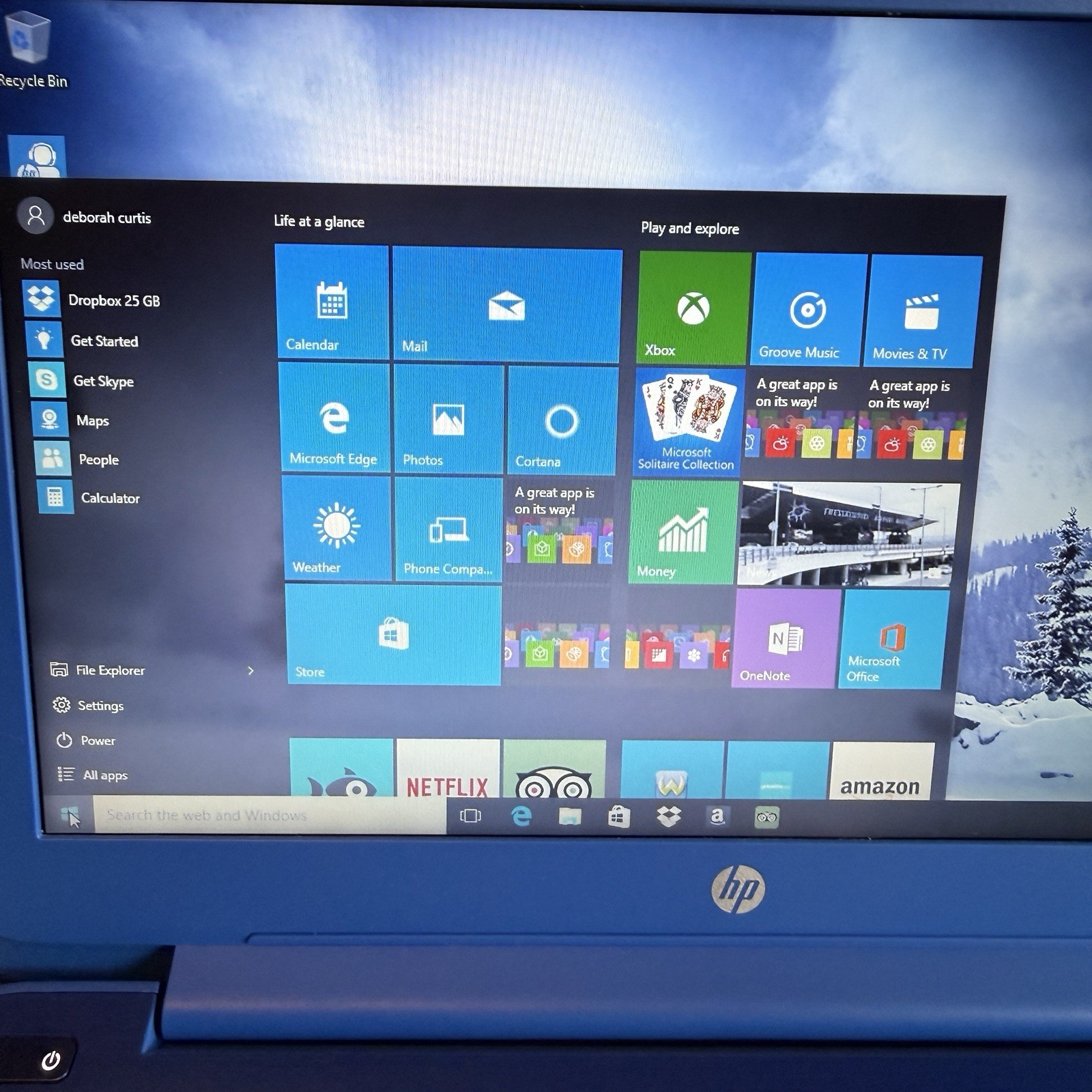 HP 11-r014wm 11.6"/intel N3050/2GB RAM/32GB eMMC/Windows 10 *NEEDS BATTERY