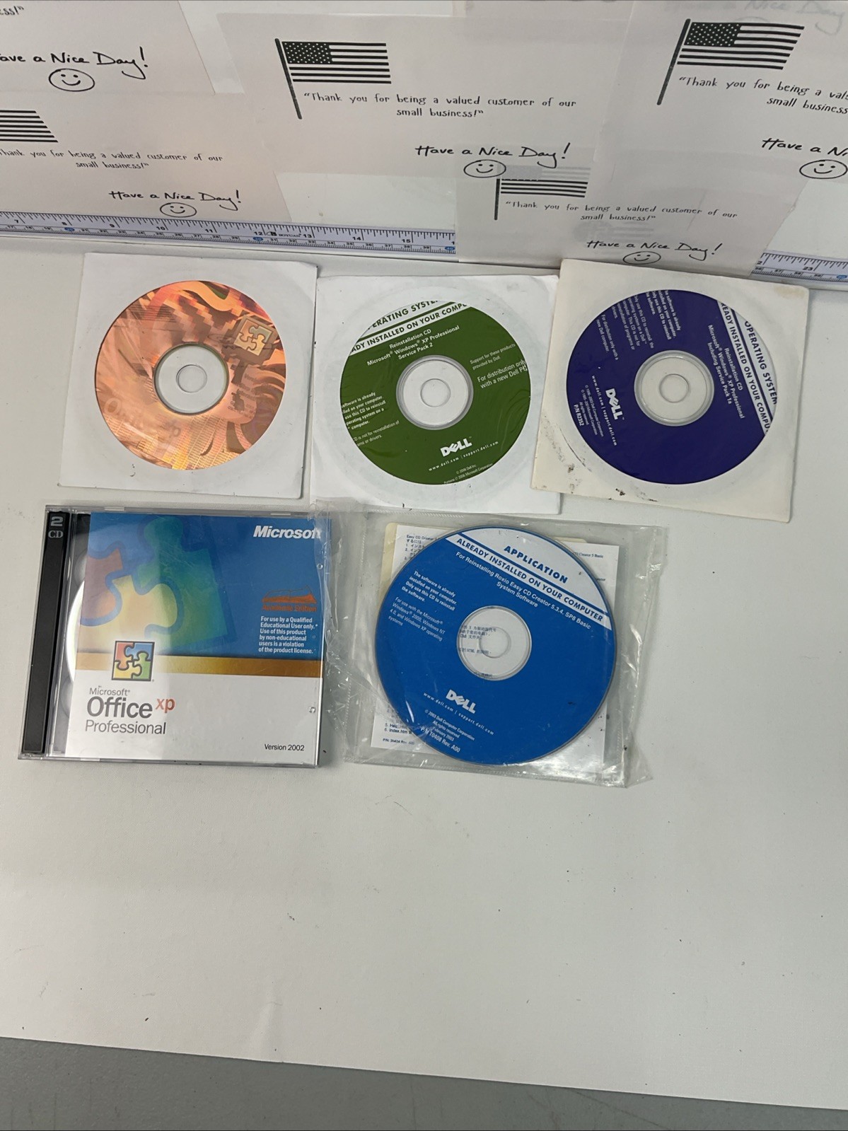 VTG DELL Dimension Drivers & Utility Resource CD's OS Reinstalling Window Xp