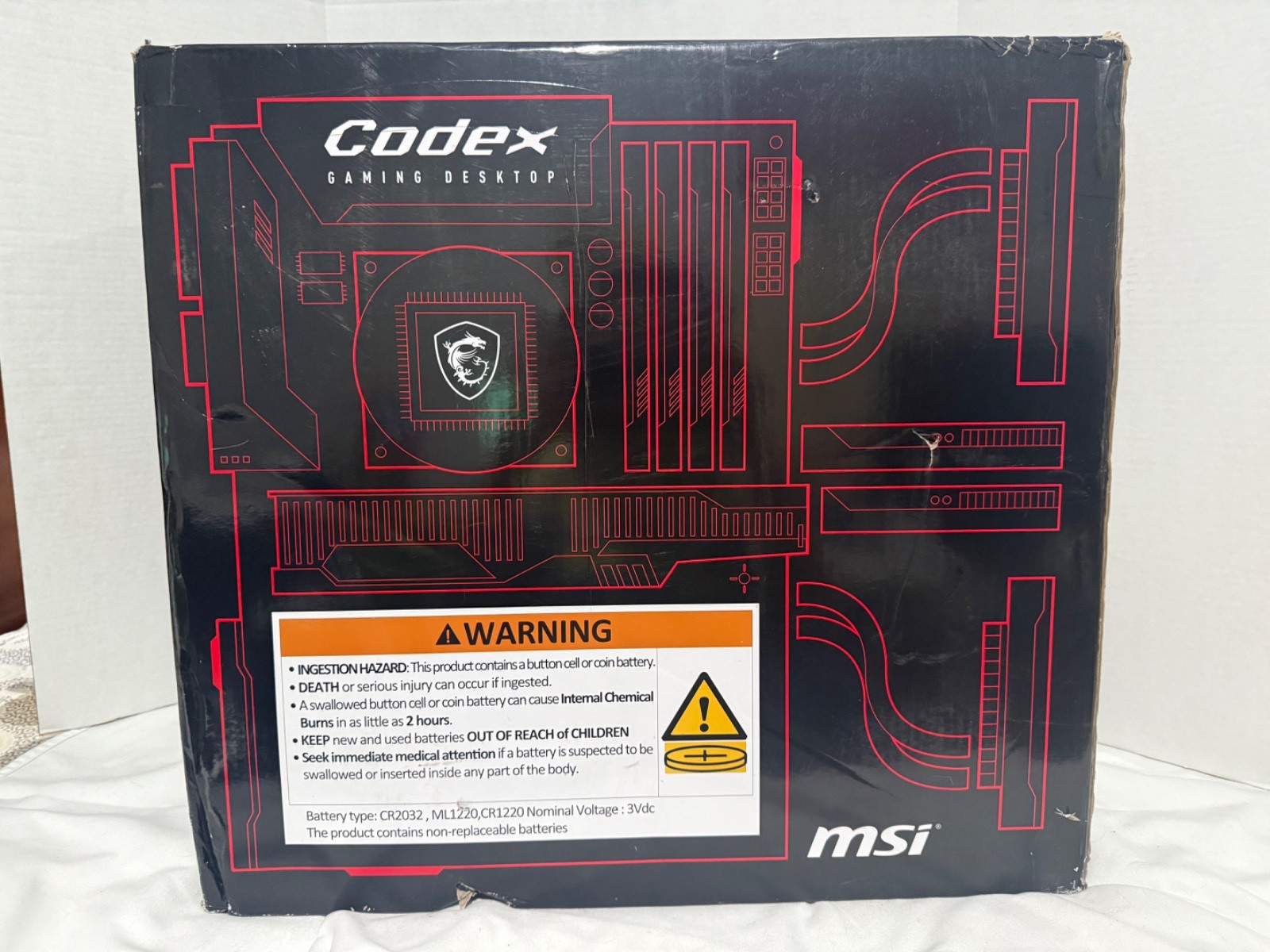 MSI Codex R2C C13NUC5-287US Gaming Desktop