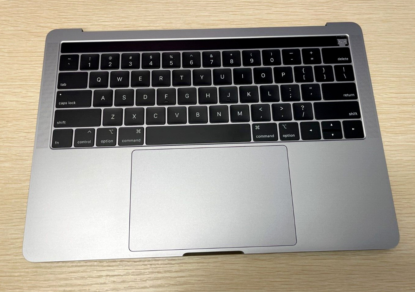 OEM MacBook Pro 13" A1989 2018 2019 Topcase Keyboard Battery Space Gray - B