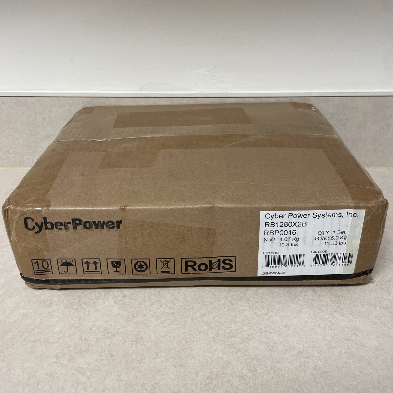 CyberPower RB1280X2B UPS Replacement Battery Cartridge OPEN BOX