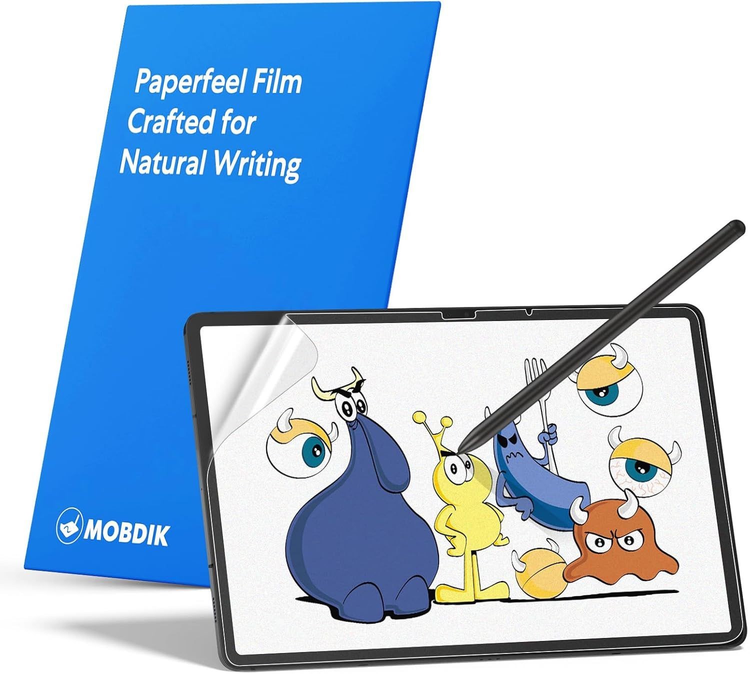 MOBDIK Anti Glare Paper Screen Protectors 2 PACK for Samsung Galaxy Tab S11/S10/