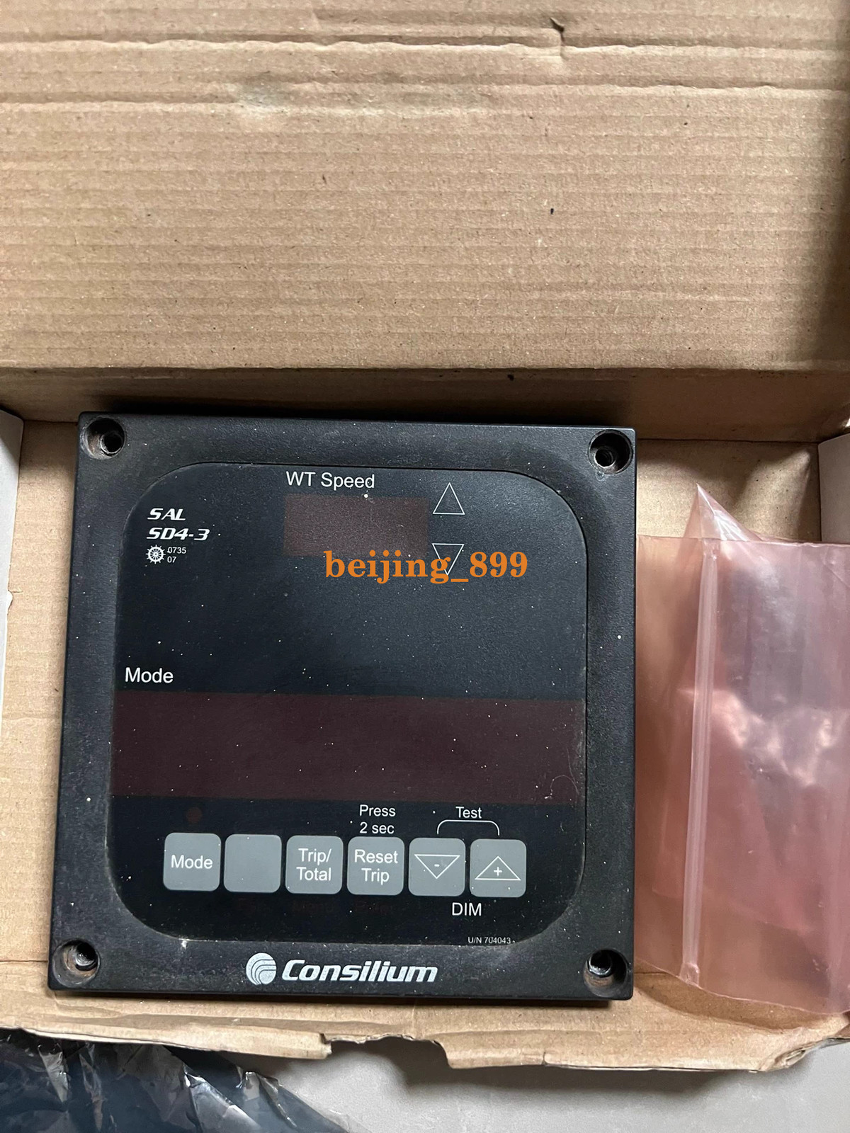 1PC NEW Consilium SAL SD4-3 Speed Display Panel Fast transportation