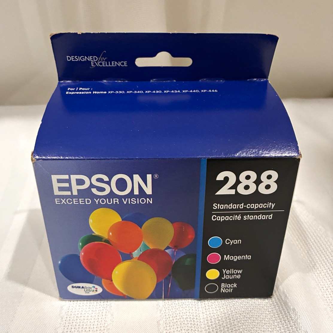 Expired**Epson 288 Standard Inkjet Ink Cartridges CMYK 4-Pack T288120-BCS XP-330