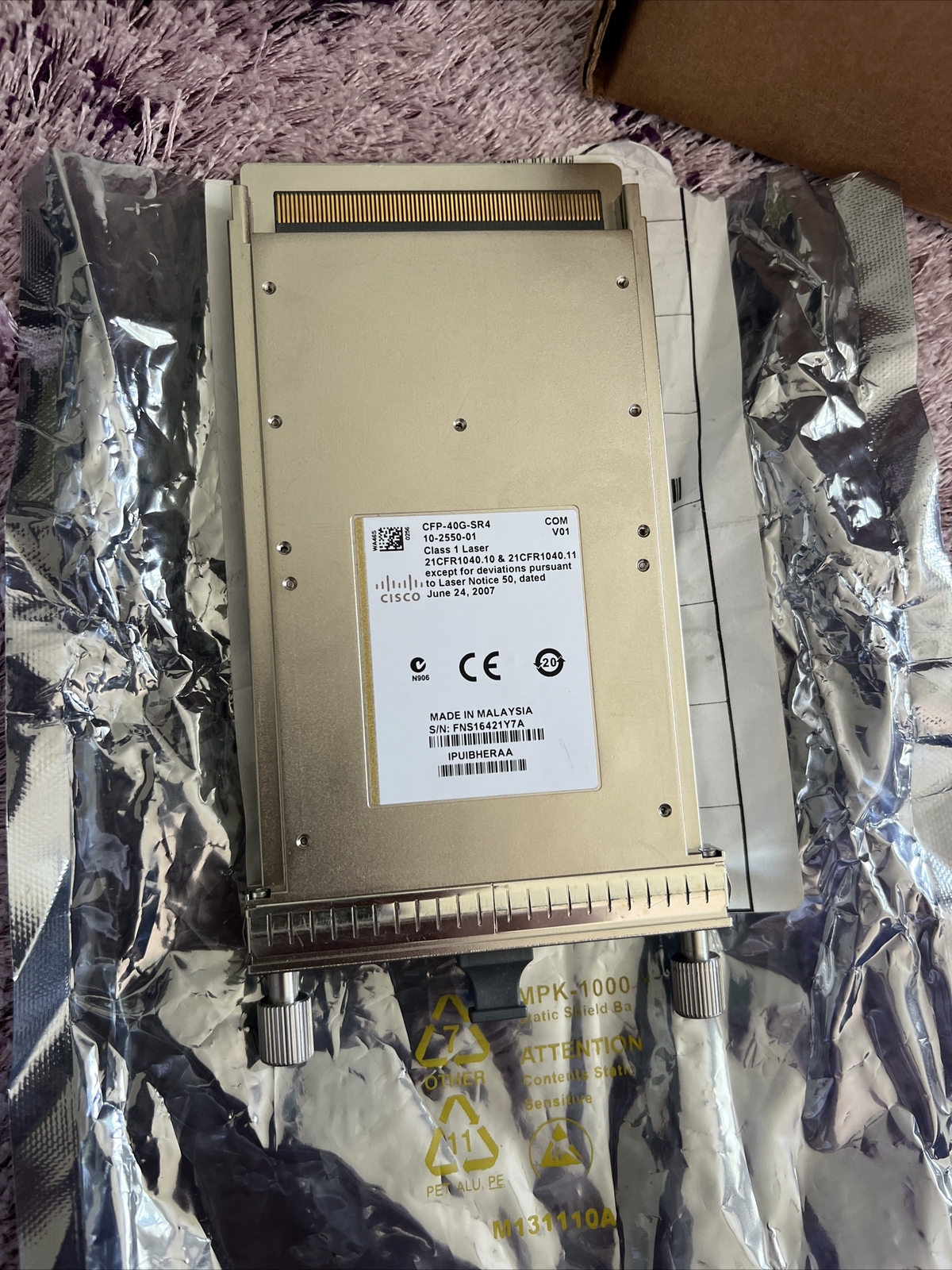 Cisco CFP-40G-SR4 CFP-Sender-Empfänger-Modul ink