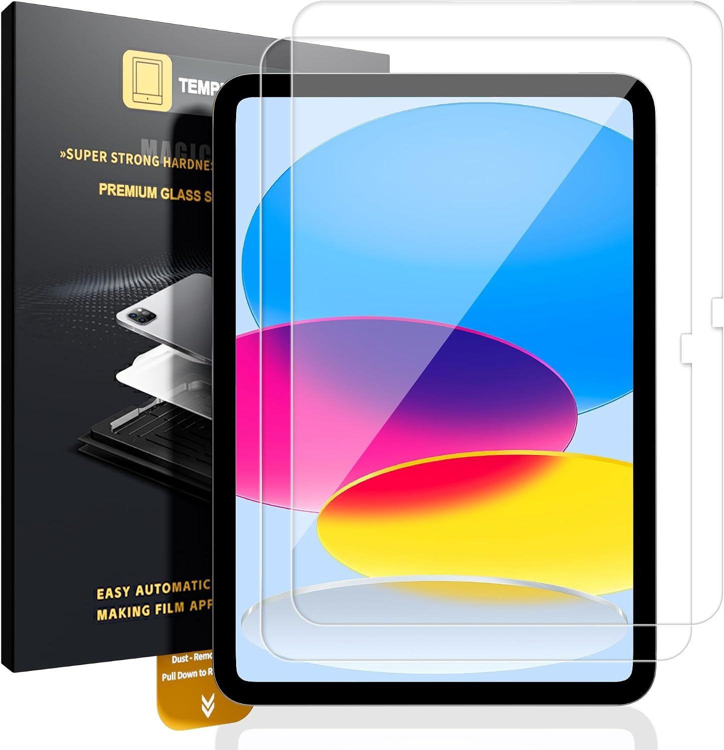 2 Pack Screen Protector for iPad (A16) 11th/10th Generation