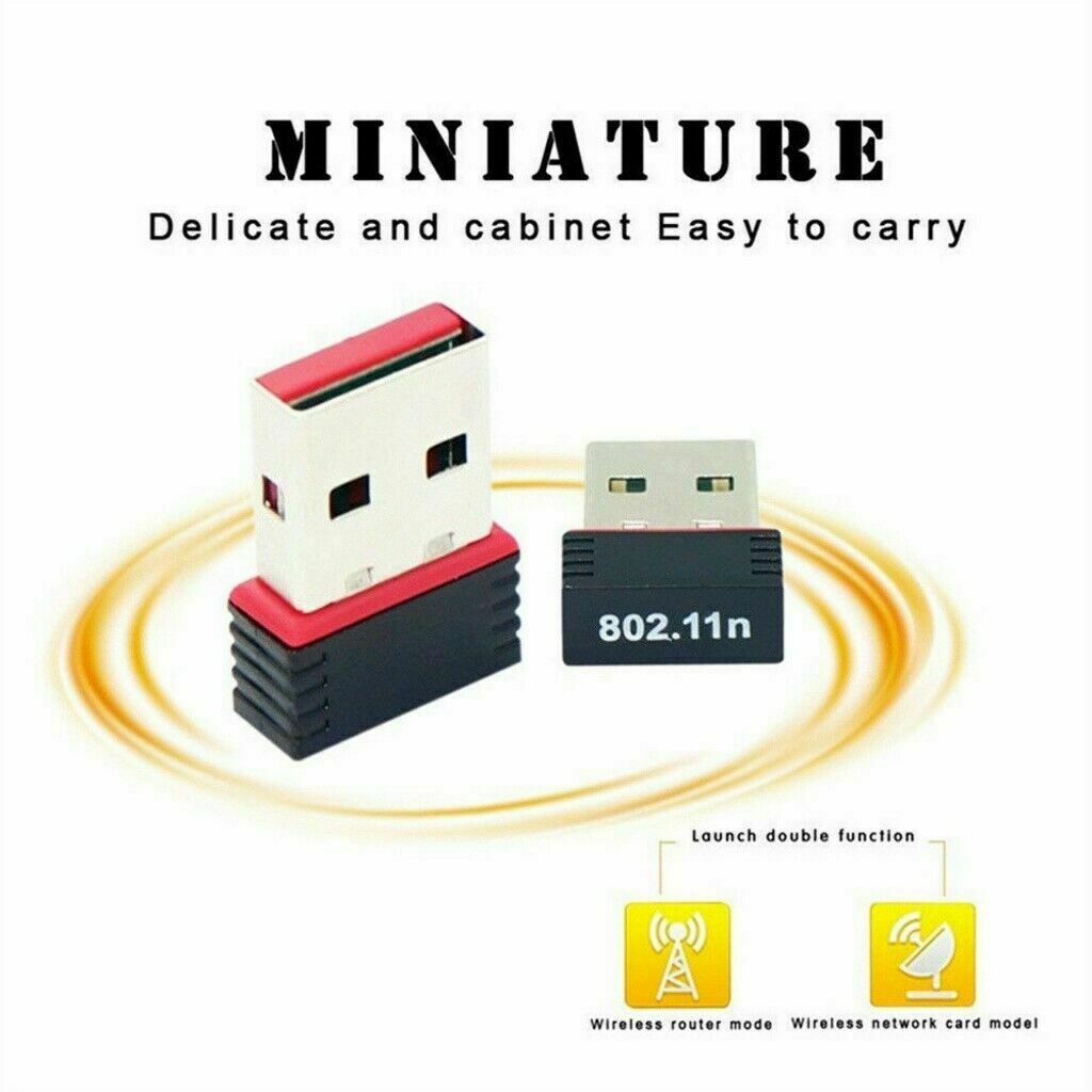 NEW 2020 Mini USB WiFi WLAN Wireless Network Adapter 802.11 Dongle RTL8188 lot