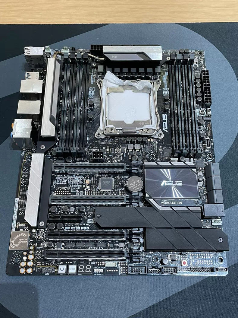 ASUS WS X299 PRO LGA2066 Workstation Motherboard 8xDDR4 Multi PCIe Used