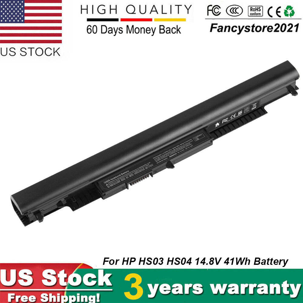 HS03 HS04 Rechargeable Laptop Battery for HP Spare 807957-001 807956-001 F