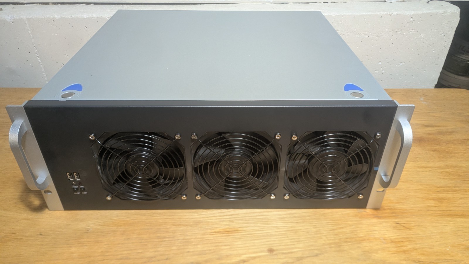 Rackmount  4U  4 RTX GPU Mining Rig Machine System 4GB,2000W,CASE WITH FANS
