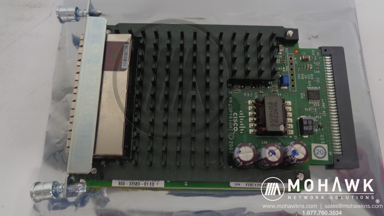 NOB CISCO VIC-4FXS/DID 4-PORT High Density Voice Fax Interface Module FXS