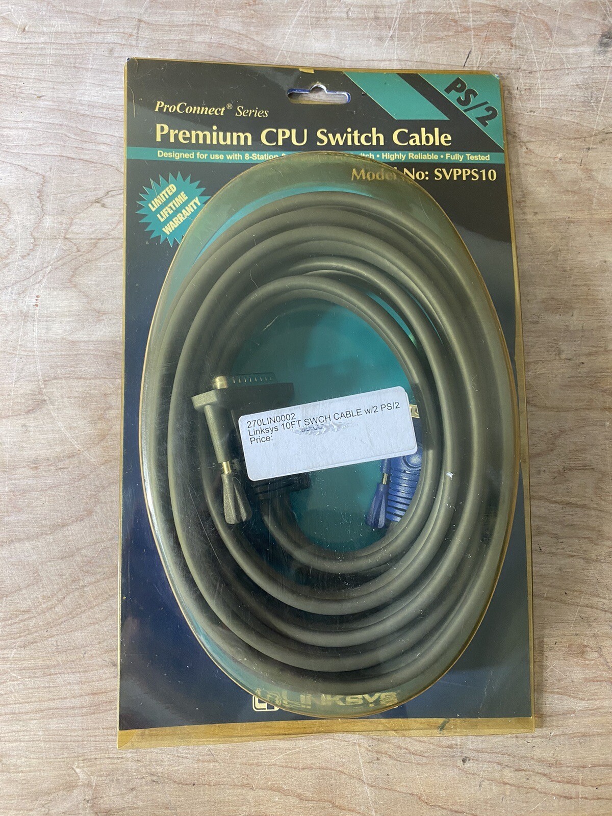 NOS ProConnect Series Premium CPU Switch Cable SVPPS10