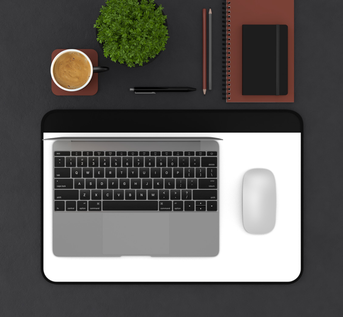 Octopus Desk Mat: Enchanting Swirls for Dark Academia Decor, Tech Gift for Him