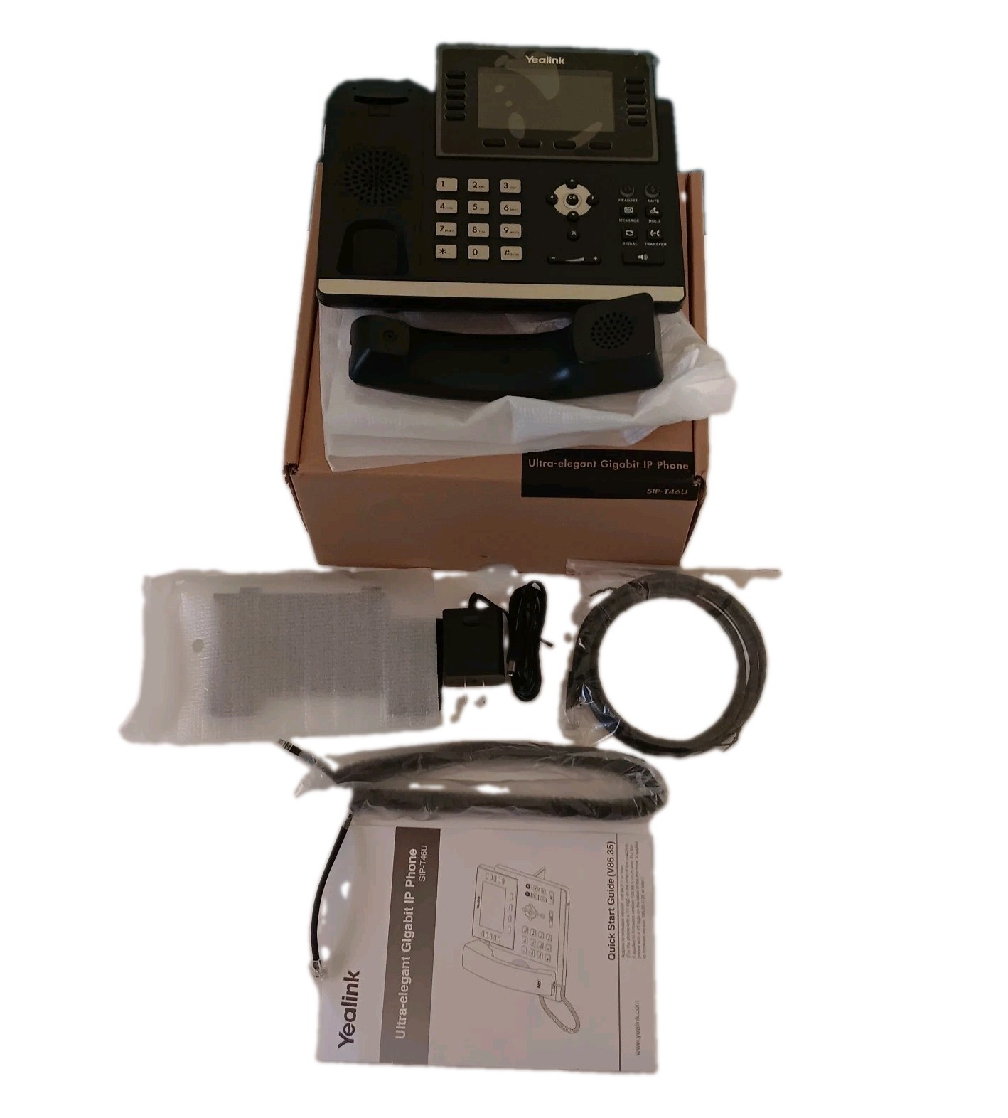 YeaLink SIP-T46U Ultra Elegant Gigabit IP Phone 