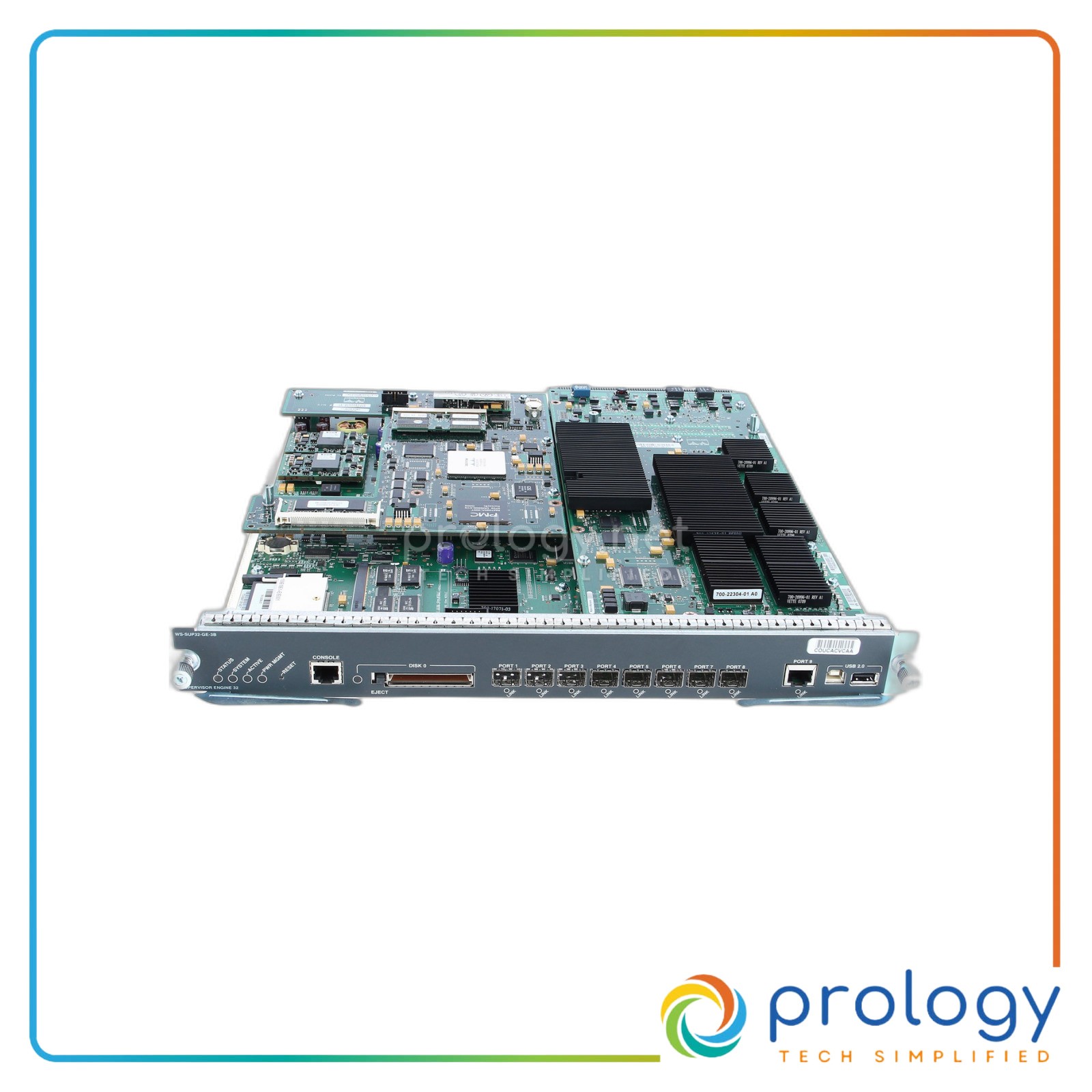 Cisco WS-SUP32-GE-3B Supervisor 32 Engine Catalyst 6500 6 Month Warranty