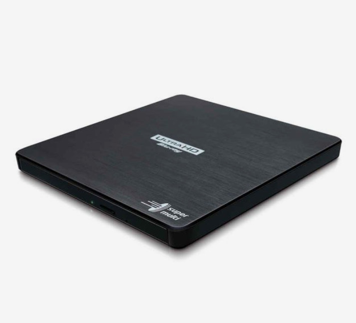 NEW Hitachi-LG Storage Portable External 6X Ultra HD 4K Blu-ray Burner BP60NB10