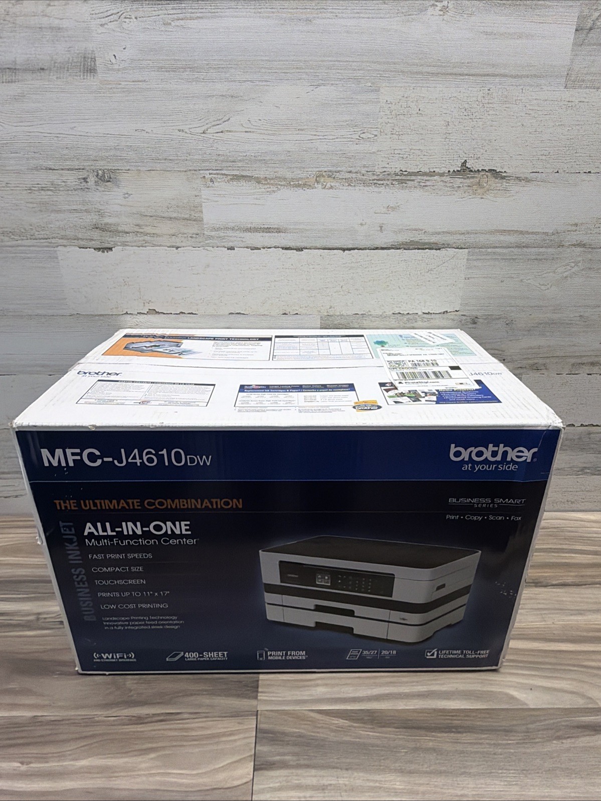 Brother MFC-J4610DW All-In-One Inkjet Printer Business Smart Series New Sealed