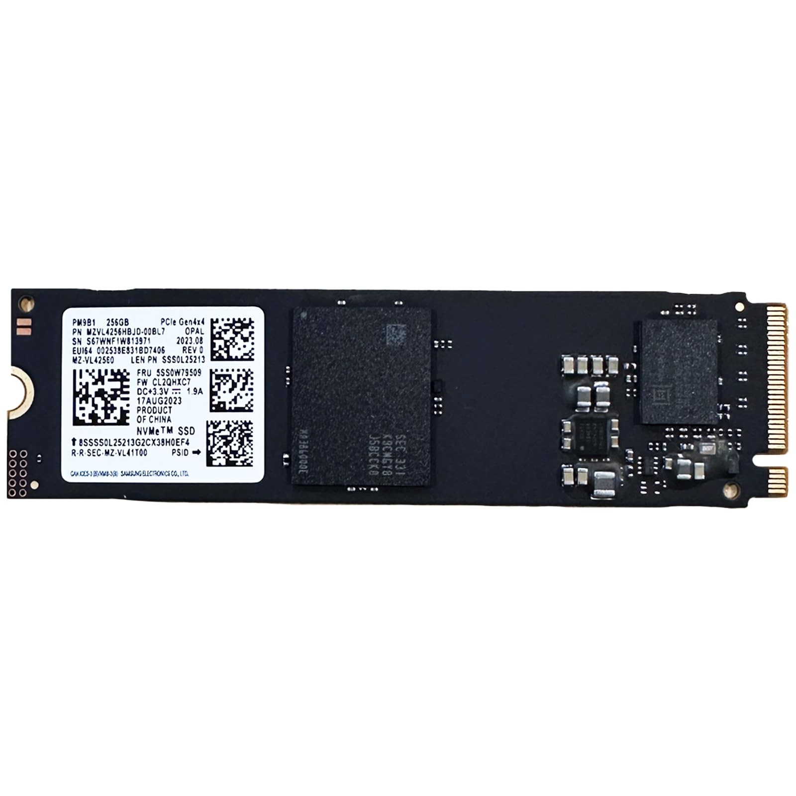 OEM Samsung PM9B1 256GB M.2 PCI-e Gen 4X4 NVME SSD Internal Solid State Drive