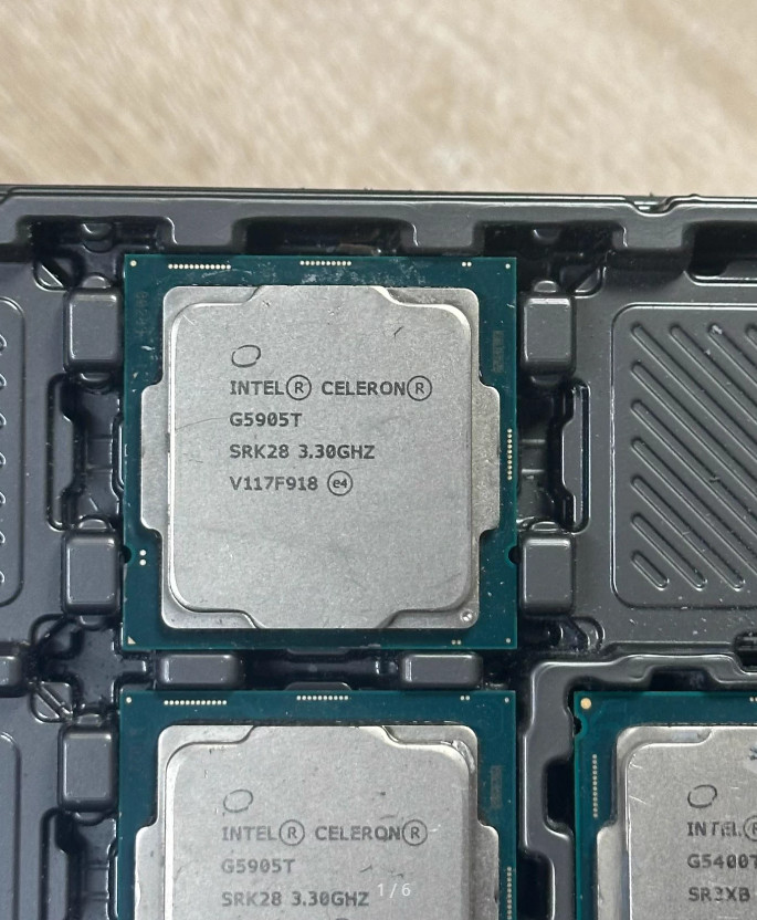 Intel Celeron G5905T LGA 1200 3,3GHz dual-core 4MB cache desktop CPU processor