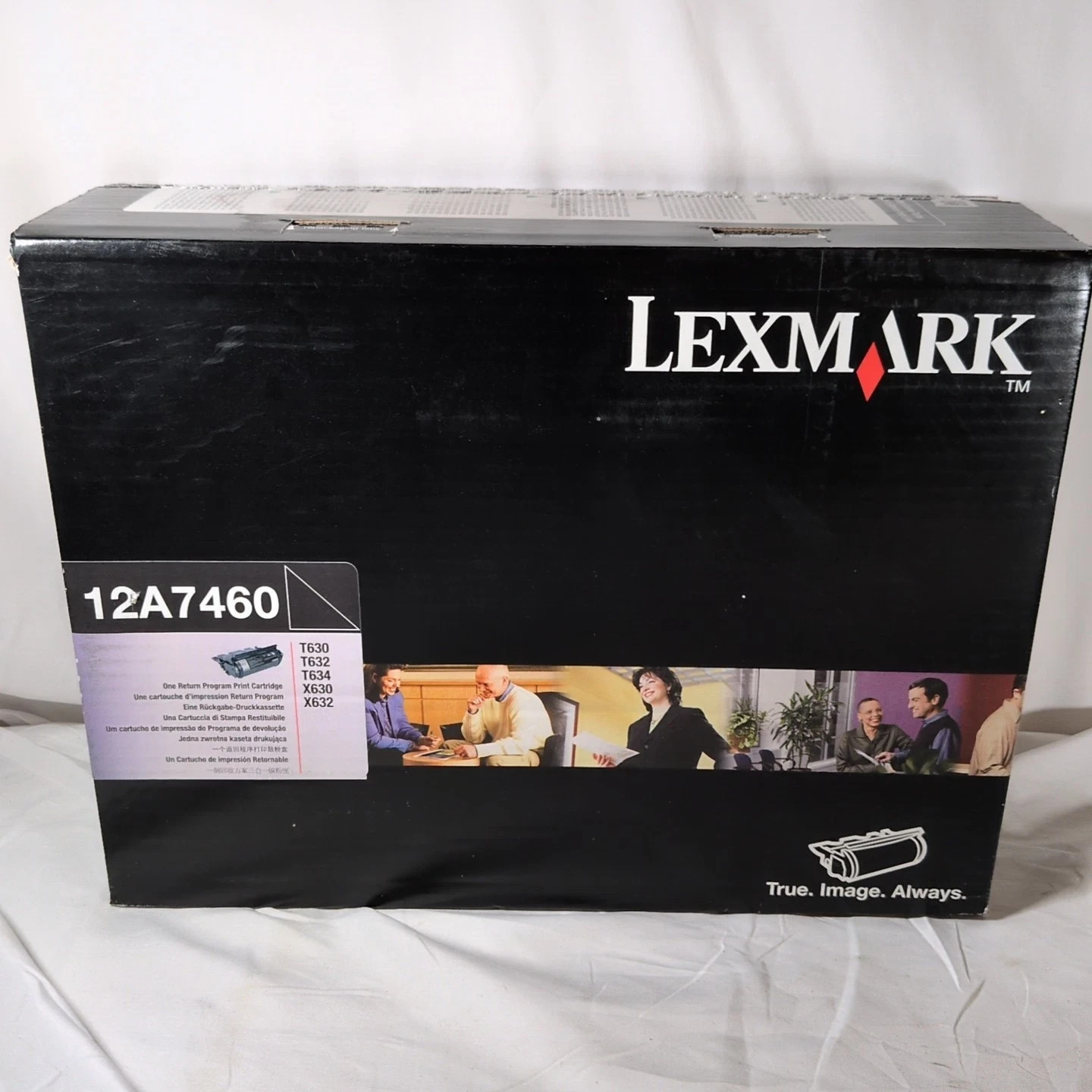 Genuine OEM Return Program New Sealed 12A7460 Black Toner T630 T632 T634 X630