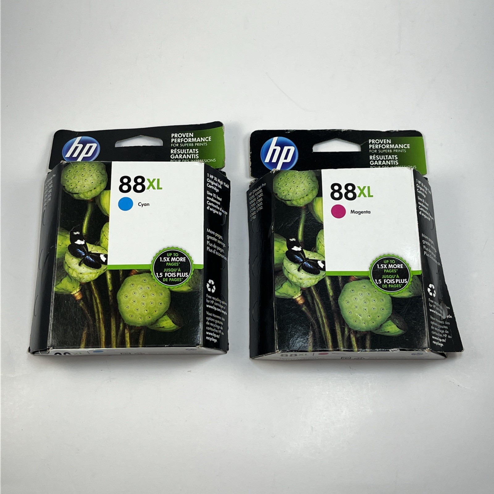 HP 88XL Cyan Magenta Genuine Original Ink Cartridge Inkjet For HP Office Jet Pro