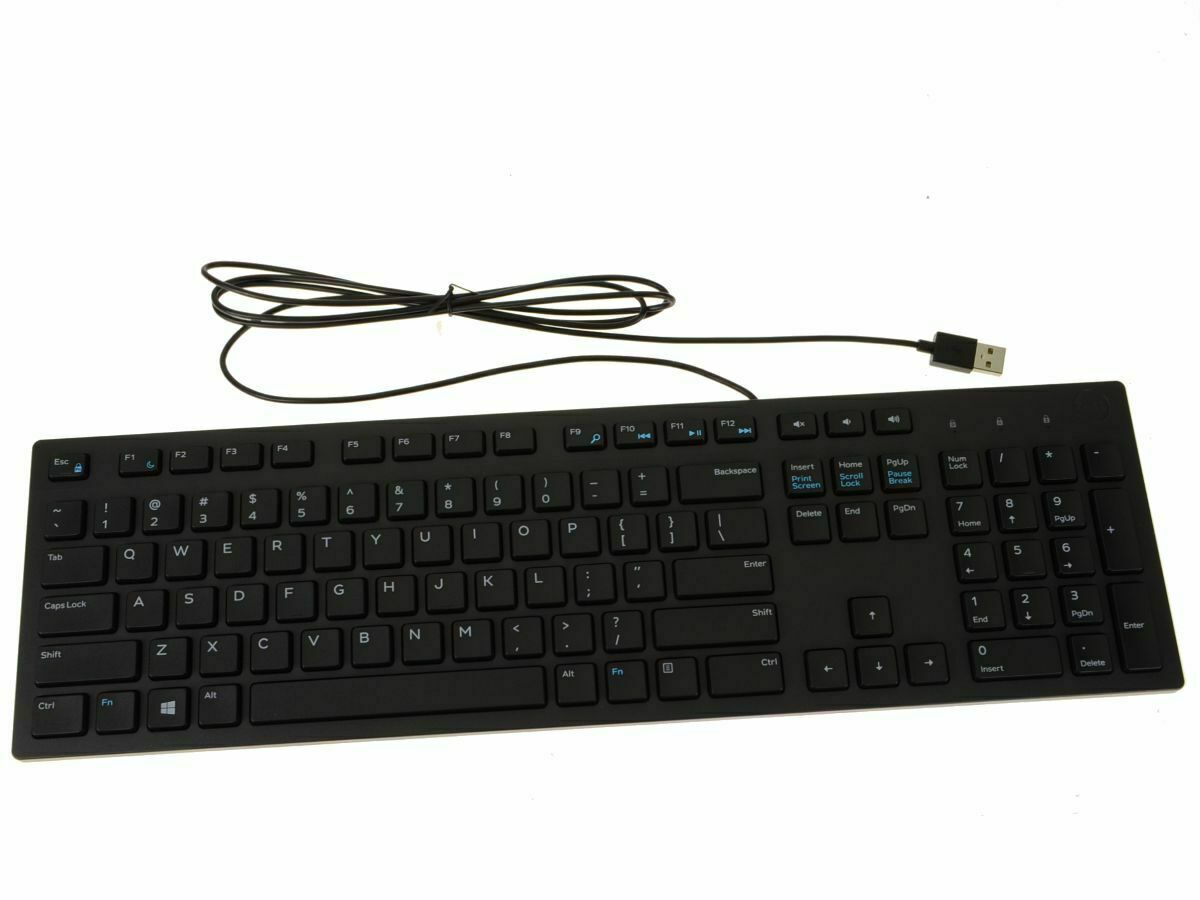 Dell KB216 Multimedia Keyboard USB w/Sleep KB216d KB216t G4D2W N6R8N RKR0N