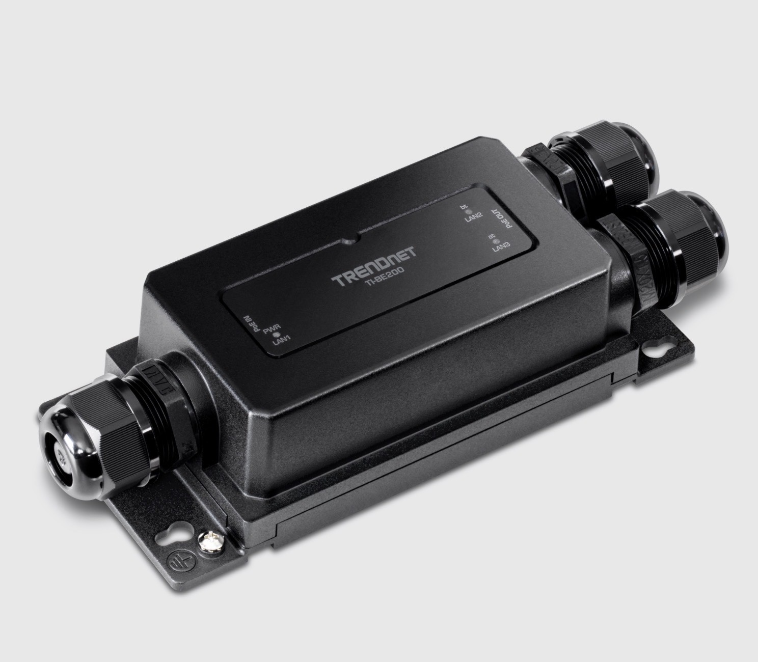TRENDnet  TI-BE200 , 2-Port Industrial Outdoor Gigabit PoE++ Extender