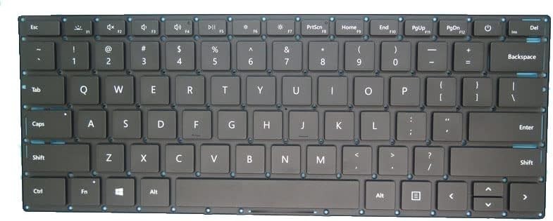 Replacement US Keyboard For Microsoft surface Laptop 4 13.5” 1950 1951 1958 1959