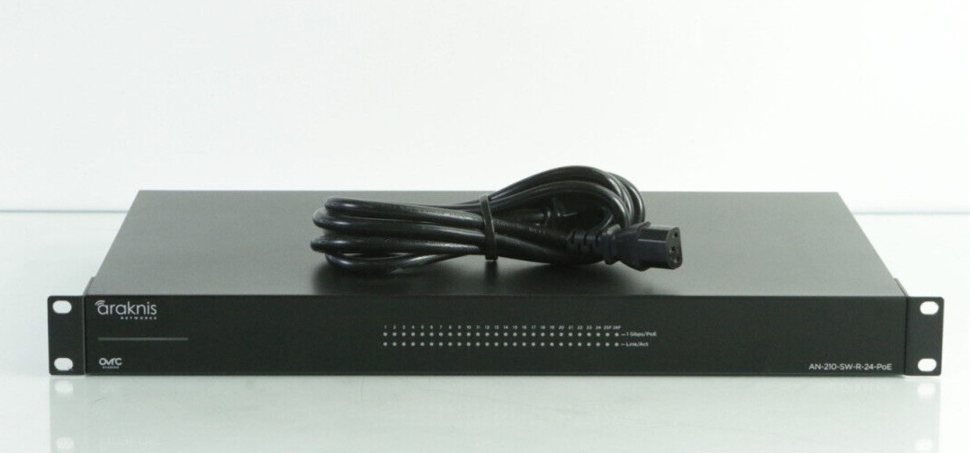 Araknis Networks AN-210-SW-R-24-POE Network Switch Gigabit Unmanaged m959
