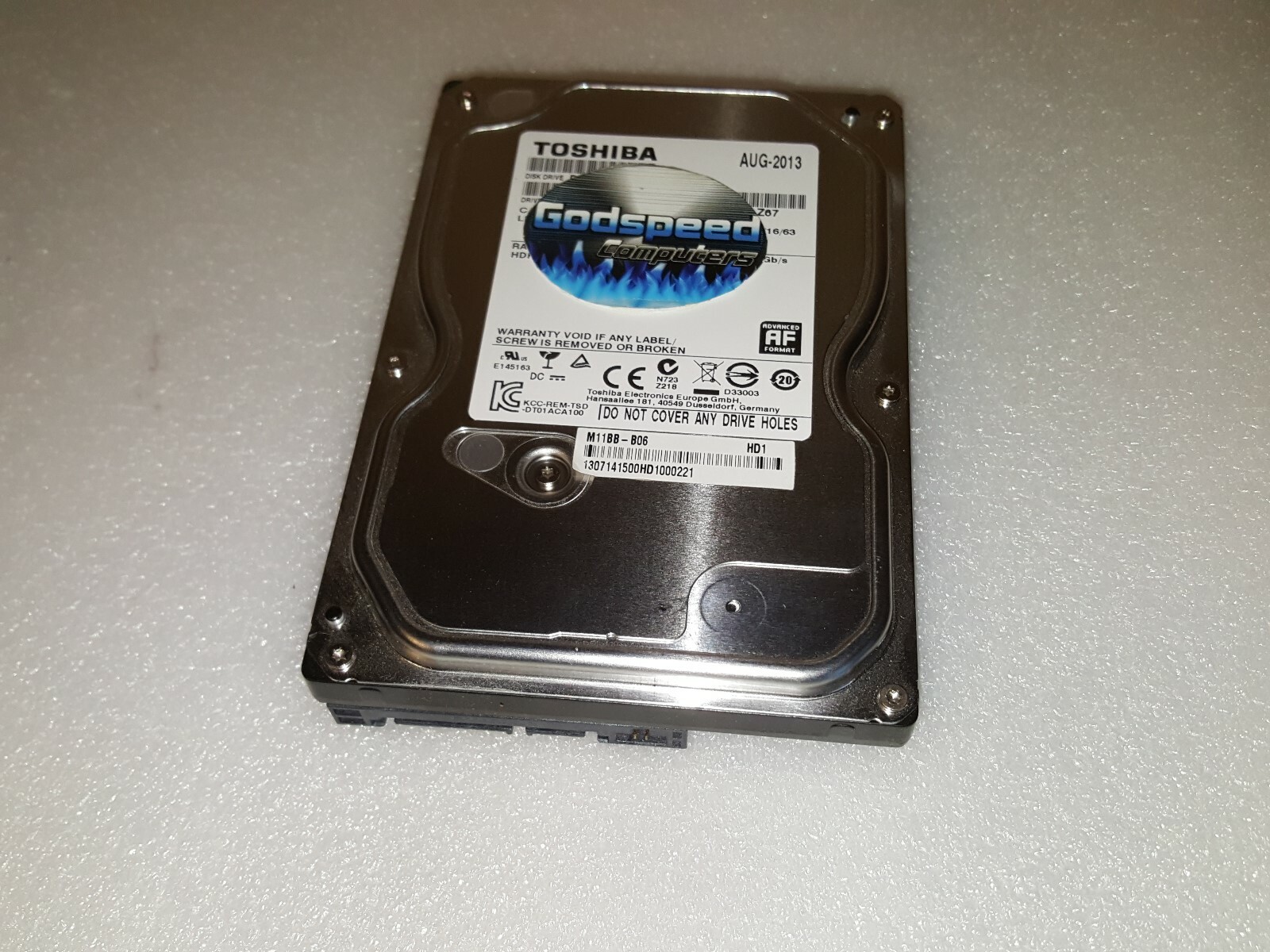 HP TouchSmart 9300 Elite AIO - 1TB  Hard Drive - Windows 7 Home Premium 64 