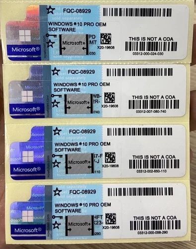 Microsoft Windows 11 / 10 Pro & Home Key - Physical USPS Mail